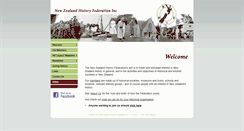 Desktop Screenshot of nzhistoricalsocieties.org.nz